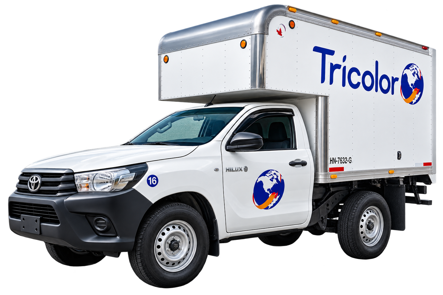 Camioneta Hilux de Autotransportes Tricolor